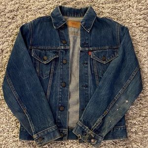 Levi’s distressed jean jacket
